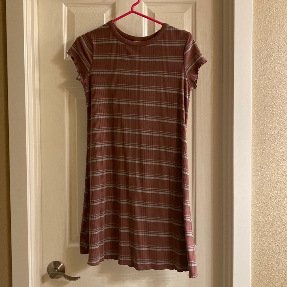 Mossimo stripped tee shirt style dress